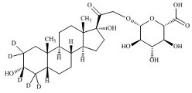 Tetrahydro-11-deoxy Cortisol 21-O-beta-D-Glucuronide-d5