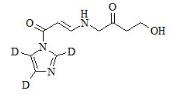 Clavulanic Acid Imidazole-d3 Derivative