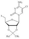 5'-Deoxy-5'-iodo-2',3'-O-isopropylidene-5-chlorocytidine
