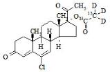 醋酸氯地孕酮-13C-d3标准品