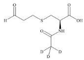 N-(Acetyl-d3)-S-(3-Oxopropyl)-L-Cysteine
