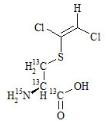 S-(1,2-Dichlorovinyl)-Cysteine-13C3-15N