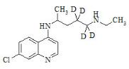 Desethyl Chloroquine-d4标准品