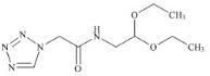 Tetrazolyl Acetamide Diethyl Acetal