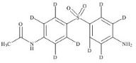 Monoacetyl Dapsone-d8标准品