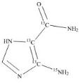 4-氨基-5-咪唑甲酰胺-13C3-15N标准品