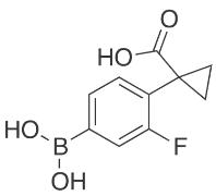 1-(4-Borono-2-fluorophenyl)cyclopropane-1-carboxylic acid