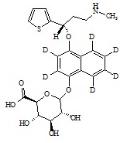 4-Hydroxy Duloxetine-d6 beta-D-Glucuronide