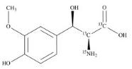 屈西多巴杂质8-13C2-15N标准品