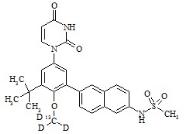 Dasabuvir-13C-d3标准品