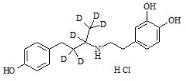 外消旋-盐酸多巴酚丁胺-d6标准品