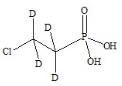 Ethephon-d4 ((2-Chloroethyl) Phosphonic Acid-d4)