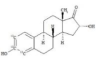 16-α-羟基雌酮-13C3标准品