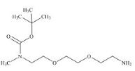 tert-Butyl-N-[2-[2-(2-aminoethoxy)ethoxy]ethyl]-N-methyl carbamate