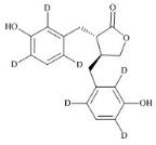 反式-肠内酯-d6（外消旋体）