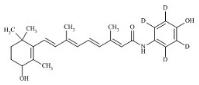 4'-Hydroxy Fenretinide-d4