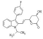 Fluvastatin lactone-mixture of four isomers