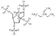 Fructose pentasulfate triethylamine sal