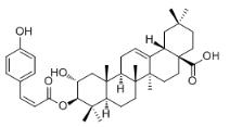 3-O-顺式对香豆酰基山楂酸对照品
