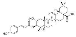 3-O-反式对香豆酰基山楂酸对照品