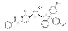 5'-O-(4,4'-二甲氧基三苯基)-N(4)-苯甲酰基-2'-脱氧胞苷对照品