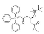 (3R)-叔丁基二甲硅氧基-5-氧代-6-三苯基膦烯己酸甲酯对照品
