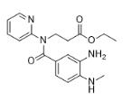 3-[(3-氨基-4-甲基氨基苯甲酰)吡啶-2-基氨基]丙酸乙酯对照品