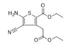 5-氨基-4-氰基-3-(2-乙氧基-2-羧甲基)-2-噻吩甲酸乙酯对照品