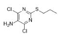 4,6-二氯-2-(丙硫基)-5-氨基嘧啶对照品
