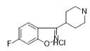 6-氟-3-哌啶-4-基-1,2-苯并异唑盐酸盐对照品