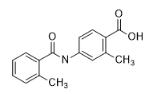 2-甲基-4-(2-甲基苯甲酰氨基)苯甲酸对照品