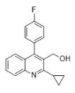 2-环丙基-4-(4-氟苯基)-3-喹啉甲醇对照品