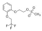 甲磺酸2-[2-(2,2,2-三氟乙氧基)苯氧基]乙酯对照品
