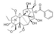 苯甲酰乌头原碱对照品