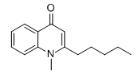 1-甲基-2-戊基-4(1H)-喹啉酮标准品