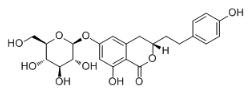 Demethylagrimonolide 6-O-glucoside