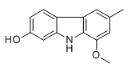 7-Hydroxy-1-methoxy-3-methylcarbazole标准品