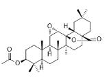 3β-Acetoxy-11α,12α-epoxyoleanan-28,13β-olide标准品