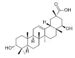 3α,22β-二羟基齐墩果-12-烯-29-酸标准品