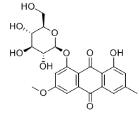 大黄素甲醚-8-O-Β-D-葡萄糖苷标准品