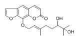 8-[(6,7-Dihydroxy-3,7-dimethyloct-2-en-1-yl)oxy]psoralen标准品