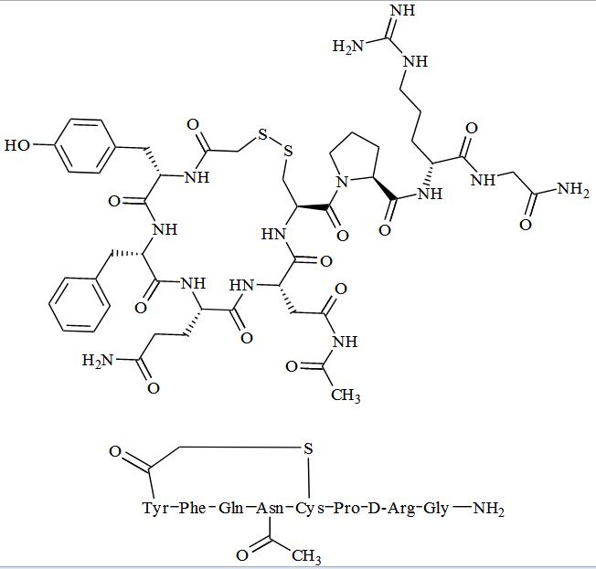 N4.5-[(acetylamino)methyl]-Desmopressin EP Impurity F标准品