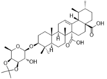 奎诺维奇酸3β-O-（3'，4'-O-异亚丙基）-β-D-呋喃山梨糖苷标准品