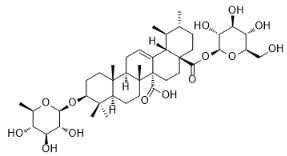 奎诺维克酸3-O-（6-脱氧葡萄糖苷）28-O-葡萄糖基酯标准品