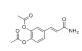 3,4-二乙酰氧基肉桂酰胺标准品
