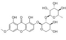 Swertianin 2-O-α-L-rhamnopyranosyl-(1→2)-β-D-xylopyranoside标准品