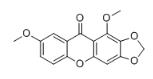 1,7-二甲氧基-2,3-亚甲二氧基呫吨酮标准品