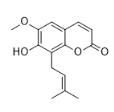 8-(二甲基烯丙基)-7-羟基-6-甲氧基香豆素标准品