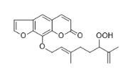 8-(6-过氧化氢-3,7-二甲基-2,7-辛二烯基氧基)补骨脂素标准品