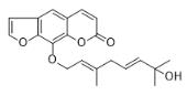 8(7-羟基-3-7-二甲基-2-5-辛二烯氧基)补骨脂素标准品